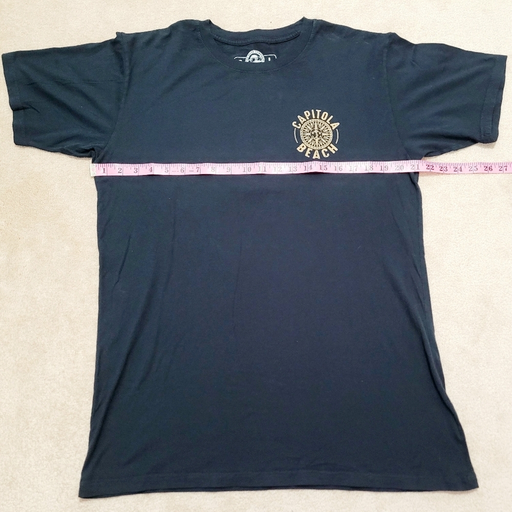 The DUCK Company Catch & Release Mermaid Capitola Beach TShirt 100% Cotton Large - Picture 7 of 9